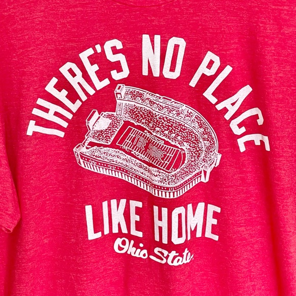 Homage Ohio State Buckeyes There’s No Place Like Home Red T Shirt Adult size XL - Picture 3 of 7